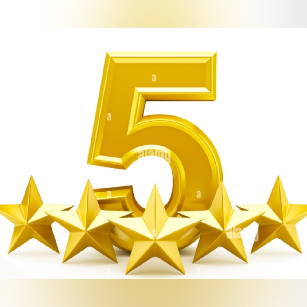 We are a 5🤩 seller with many repeat customers